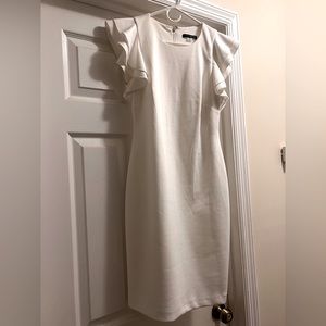 White Dress-Knee Length-Tommy Hilfiger